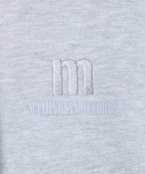 Manhattan Records（マンハッタン レコーズ）の「WEGO/【Manhattan Records】 ONEPOINT HOODIE（パーカー・メンズ・グレー/ブラック・MEDIUM/LARGE）」の11枚目の写真