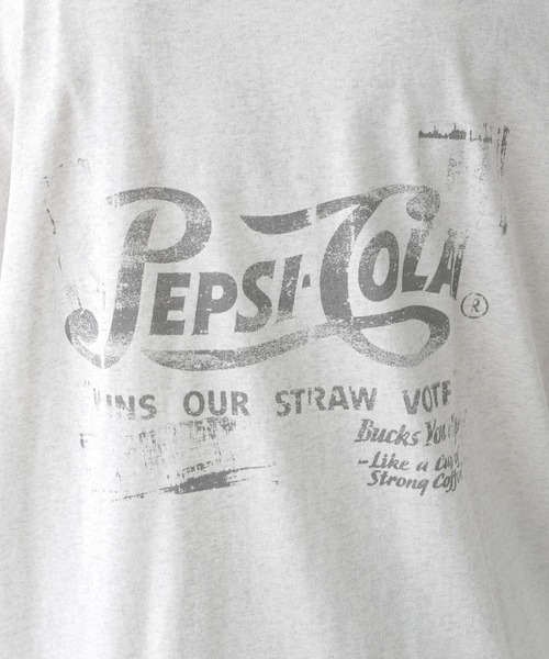 LEPSIM(レプシィム)の「【PEPSI/ペプシ】グラフィックロンT 906616(Tシャツ/カットソー・レディース・オフホワイト/グレー/ブラック・FREE)」の17枚目の写真