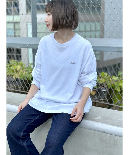 LEPSIM(レプシィム)の「【PEPSI/ペプシ】グラフィックロンT 906616(Tシャツ/カットソー・レディース・オフホワイト/グレー/ブラック・FREE)」の20枚目の写真