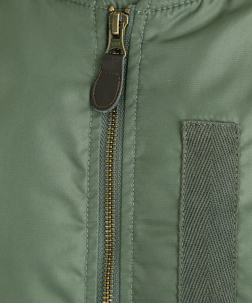 B:MING by BEAMS(ビーミングバイビームス)の「ビーミング by ビームス / MA-1ブルゾン 15AW(ミリタリージャケット・レディース・カーキ/ネイビー・SMALL/MEDIUM)」の12枚目の写真