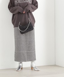 N.(N. Natural Beauty Basic) | 【S Size Line】◆千鳥チェックストレートスカート(スカート)