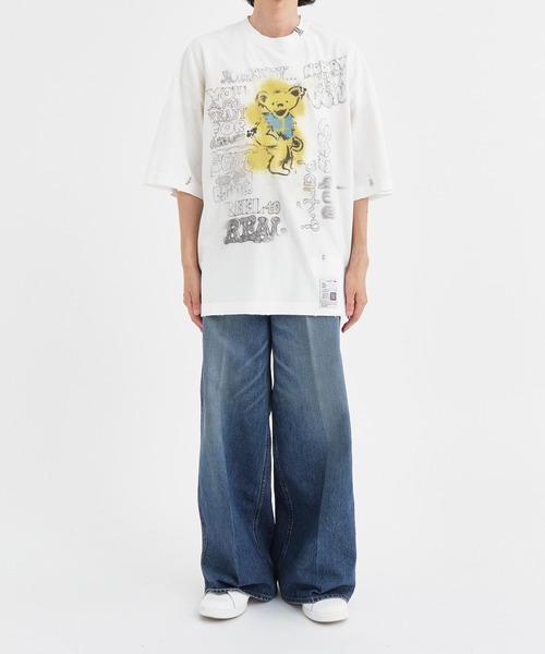 Maison MIHARA YASUHIRO/メゾンミハラヤスヒロ】Distressed Tee