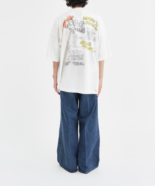 MIHARAYASUHIRO(ミハラヤスヒロ)の「【Maison MIHARA YASUHIRO/メゾンミハラヤスヒロ】Distressed Tee(Tシャツ/カットソー・メンズ・ホワイト/ブラック・44/46/48)」の20枚目の写真