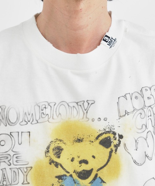 要在庫確認【Maison MIHARAYASUHIRO】Distressed Tシャツ Maison MIHARA YASUHIRO/メゾンミハラヤスヒロ】Distressed Tee