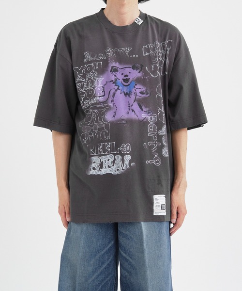 Maison MIHARAYASUHIRO DISTRESSED tシャツ Maison MIHARA YASUHIRO - ディストレストTシャツ - Distressed