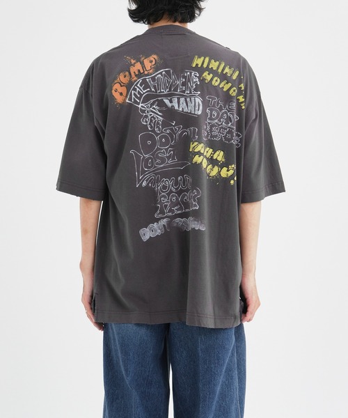 MIHARAYASUHIRO(ミハラヤスヒロ)の「【Maison MIHARA YASUHIRO/メゾンミハラヤスヒロ】Distressed Tee(Tシャツ/カットソー・メンズ・ホワイト/ブラック・44/46/48)」の18枚目の写真