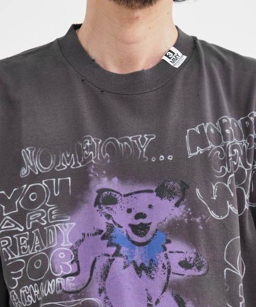 Maison MIHARA YASUHIRO/メゾンミハラヤスヒロ】Distressed Tee