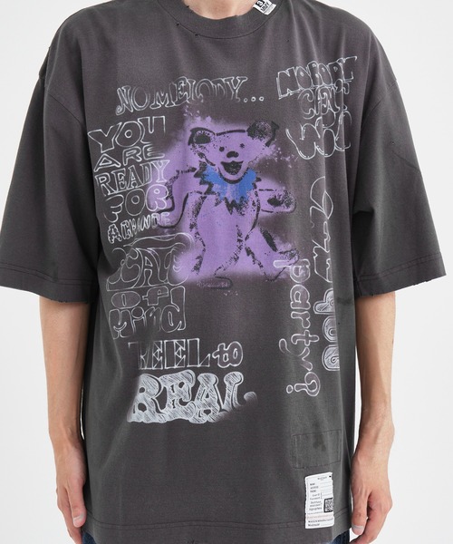 高質 Maison MIHARA YASUHIRO/メゾンミハラヤスヒロ】Distressed Tee トップス