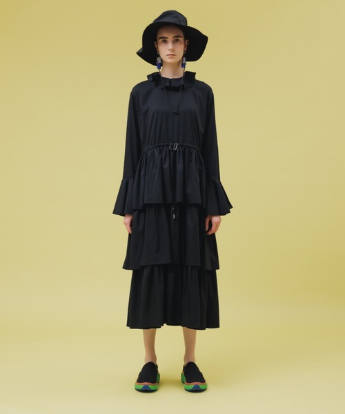 NON TOKYO/ノントーキョー/フリルロングワンピース