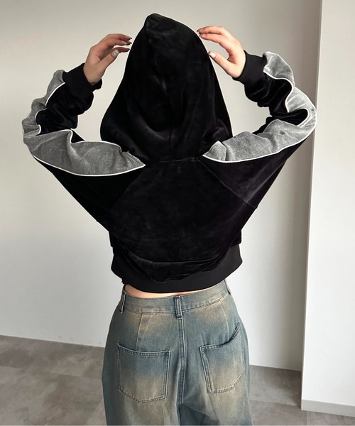 apres jour mignon（アプレジュールミニョン）の「ベロアクロップド