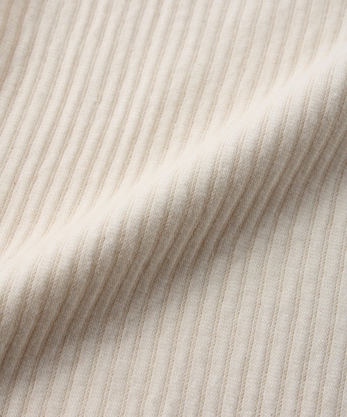 Priv. Spoons Club（プライベートスプーンズクラブ）の「rib long-sleeve tee / リブ長袖Tシャツ ロンT（Tシャツ/カットソー・レディース・ブラック/オフホワイト・FREE）」の15枚目の写真