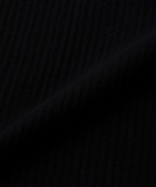 Priv. Spoons Club（プライベートスプーンズクラブ）の「rib long-sleeve tee / リブ長袖Tシャツ ロンT（Tシャツ/カットソー・レディース・ブラック/オフホワイト・FREE）」の17枚目の写真