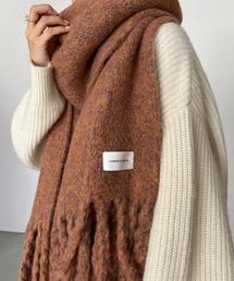 CAPRICIEUX LE'MAGE | 【shio&yuzuコラボ企画】MIXカラーモヘアマフラー(マフラー)