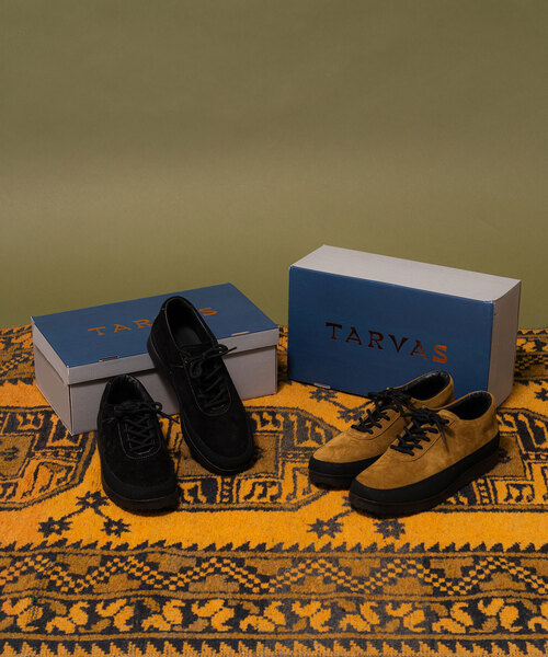 417 EDIFICE(フォーワンセブンエディフィス)の「【TARVAS / ターバス】 EXPLORER(スニーカー・メンズ・ブラック/オレンジ・85/95)」の3枚目の写真