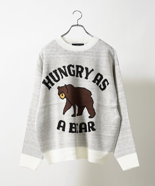 1111clothing（ワンフォークロージング）の「グラフィック ジャガードクルーネックニット / Graphic Jacquard Crewneck Knit（ニット/セーター・メンズ・ホワイト系その他2/ブラック系その他3/ホワイト系その他3/ホワイト系その他/ブラック系その他/ブラック系その他2・M/L）」の21枚目の写真