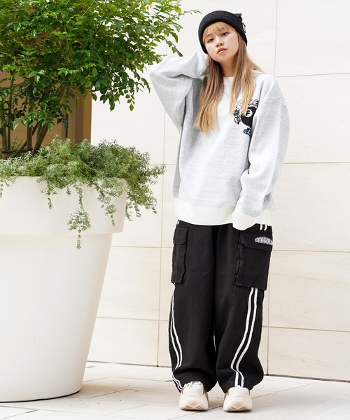 1111clothing（ワンフォークロージング）の「グラフィック ジャガードクルーネックニット / Graphic Jacquard Crewneck Knit（ニット/セーター・メンズ・ホワイト系その他2/ブラック系その他3/ホワイト系その他3/ホワイト系その他/ブラック系その他/ブラック系その他2・M/L）」の12枚目の写真