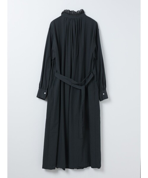 MidiUmi(ミディウミ)の「MidiUmi フリルレースカラースモックワンピース(シャツワンピース・レディース・オフホワイト・FREE)」の11枚目の写真