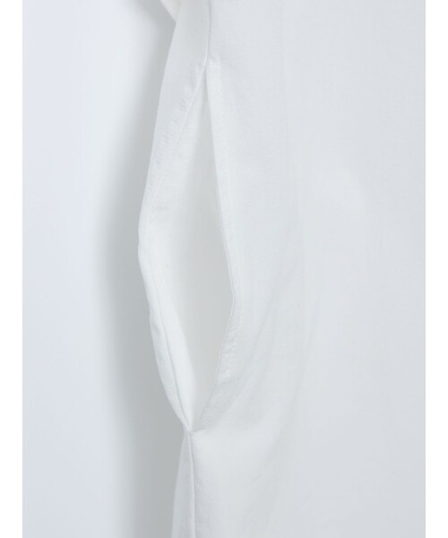 MidiUmi(ミディウミ)の「MidiUmi フリルレースカラースモックワンピース(シャツワンピース・レディース・オフホワイト・FREE)」の17枚目の写真