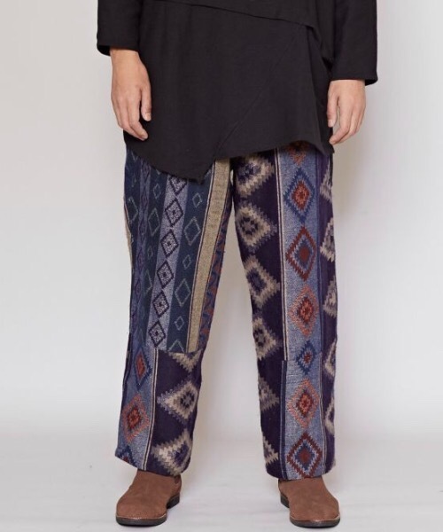 チャイハネ（チャイハネ）の「【チャイハネ】ショルティMEN'Sパンツ（その他パンツ・メンズ・ベージュ/ネイビー・FREE）」の4枚目の写真