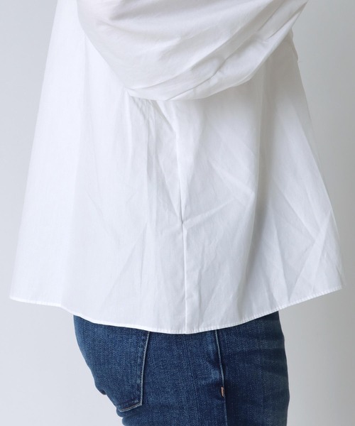 Three Four Time(スリーフォータイム)の「デザインカラーブラウス(シャツ/ブラウス・レディース・ブラック/オフホワイト・FREE)」の16枚目の写真