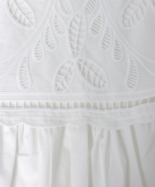 Three Four Time(スリーフォータイム)の「デザインカラーブラウス(シャツ/ブラウス・レディース・ブラック/オフホワイト・FREE)」の17枚目の写真