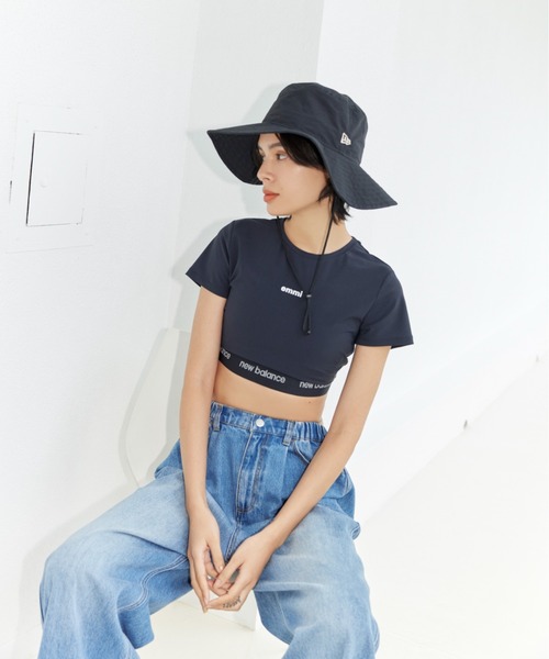 emmi(エミ)の「【emmi atelier】emmiロゴミニTシャツ(Tシャツ/カットソー・レディース・ホワイト/ライトグレー/ピンク/ブラック・FREE)」の21枚目の写真