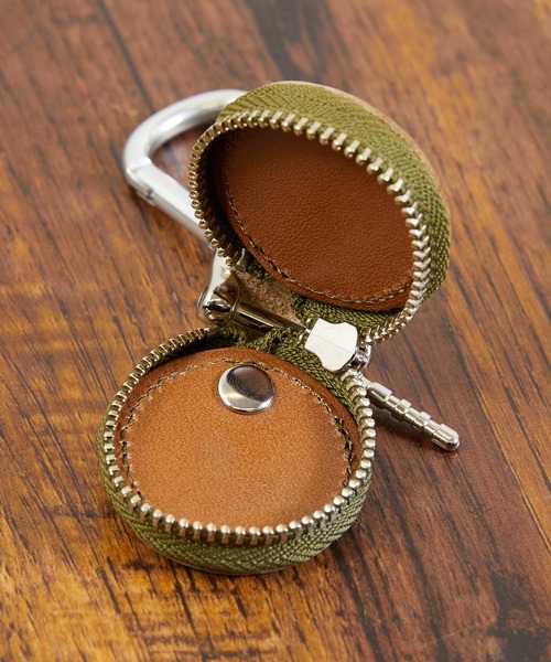 Butler Verner Sails（バトラーヴァーナーセイルス）の「Butler Verner Sails バトラーバーナーセイルズ / マカロンキーチェーン＆レザーコインホルダー キーホルダー / JW-2841（コインケース・メンズ・モカ/ブラック/レッド/ネイビー/オレンジ/オリーブ・FREE）」の19枚目の写真