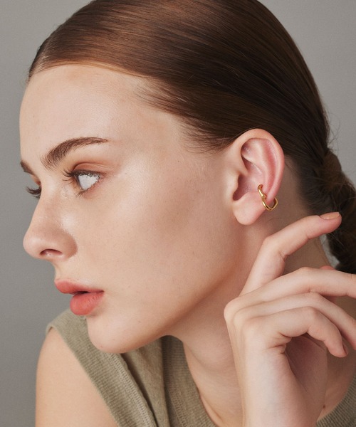 CENE（セネ）の「【CENE】セネ/ハートイヤーカフ（イヤーカフ・レディース・シルバー/ゴールド・FREE）」の3枚目の写真