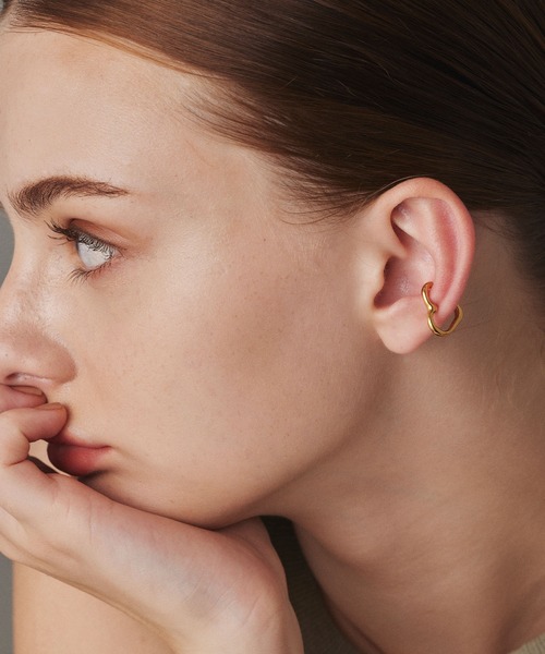 CENE（セネ）の「【CENE】セネ/ハートイヤーカフ（イヤーカフ・レディース・シルバー/ゴールド・FREE）」の5枚目の写真