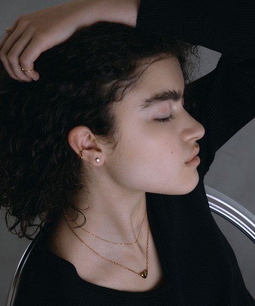 CENE（セネ）の「【CENE】セネ/ハートイヤーカフ（イヤーカフ・レディース・シルバー/ゴールド・FREE）」の19枚目の写真