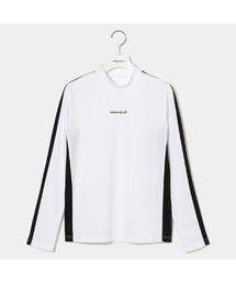 VIVA HEART（ビバハート）の「【VIVA HEART/GOLF】ポリエステルカノコライン切替長袖モックネック（シャツ/ブラウス）」