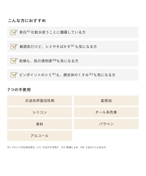 ETVOS（エトヴォス）の「薬用 ホワイトニングクリアローション 【医薬部外品】（化粧水・レディース・その他・FREE）」の6枚目の写真