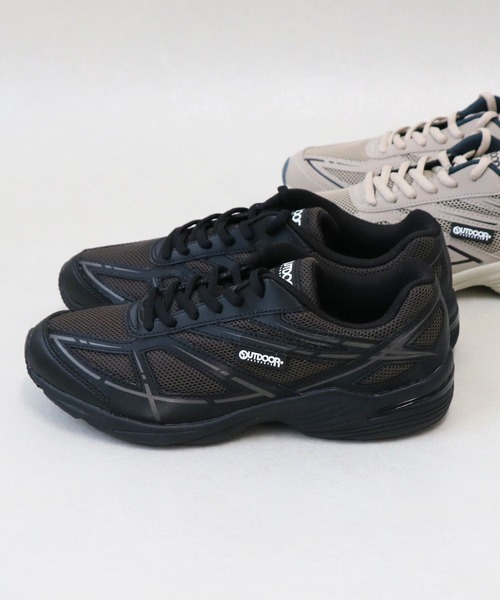 OUTDOOR PRODUCTS(アウトドアプロダクツ)の「【終了】OUTDOOR PRODUCTS / アウトドアプロダクツ スニーカー (ODP M703)(スニーカー・メンズ・ベージュ/ブラック・25.0cm/25.5cm/26.0cm/26.5cm/27.0cm/28.0cm)」の2枚目の写真