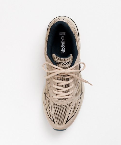 OUTDOOR PRODUCTS(アウトドアプロダクツ)の「【終了】OUTDOOR PRODUCTS / アウトドアプロダクツ スニーカー (ODP M703)(スニーカー・メンズ・ベージュ/ブラック・25.0cm/25.5cm/26.0cm/26.5cm/27.0cm/28.0cm)」の9枚目の写真