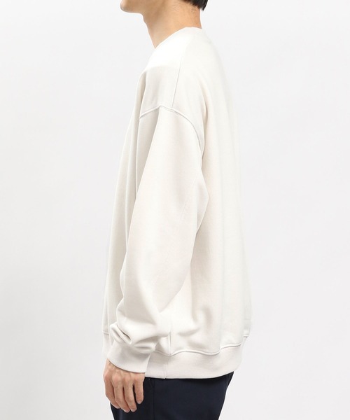 GLOBAL WORK Smile Seed Store（グローバルワーク スマイルシードストア）の「ドライ裏毛スウェットプルオーバー/984038（スウェット・メンズ・サックスブルー/オフホワイト/チャコール・SMALL/LARGE/X-LARGE/MEDIUM）」の20枚目の写真