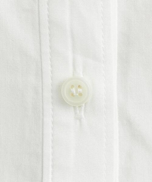 coen（コーエン）の「ピーチタッチクレリックバンドカラーシャツ（シャツ/ブラウス・レディース・コバルトブルー/オフホワイト/ライトブルー・M/L）」の6枚目の写真