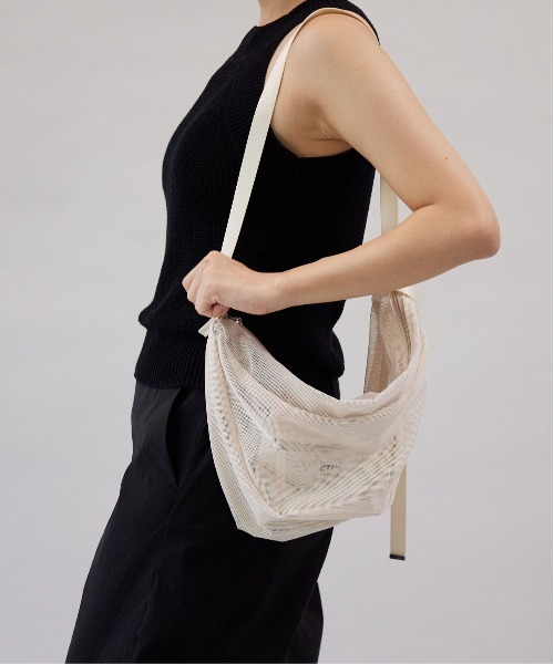 CONTROL FREAK / CTFK(コントロールフリーク)の「CONTROL FREAK / CTFK(コントロールフリーク)メッシュハーフムーンショルダー(ショルダーバッグ・レディース・アイボリー/レッド/ブルー/ブラック/グレー/グリーン・FREE)」の12枚目の写真