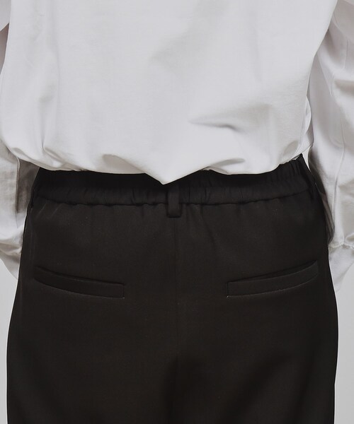 tk.TAKEO KIKUCHI(ティーケータケオキクチ)の「◆ルーズテーパードスラックス(スラックス・メンズ・オフホワイト/ブラック/ダークグリーン/チャコールグレー・02/03/01)」の10枚目の写真