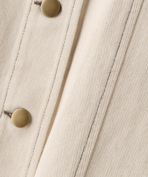 FREE'S MART（フリーズマート）の「デニムミニワンピース（ワンピース・レディース・ワンウォッシュ/ライトインディゴブルー/ホワイト系その他・SMALL/MEDIUM）」の11枚目の写真