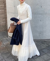 INTERPLAY | 【INTERPLAY x AYA】ビスチエ デザイン チュール ワンピース(ワンピース)