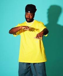 EF DOM TO DO（イーエフダムトゥードゥー）の「ロゴ刺繍 Tシャツ 半袖 ショートスリーブTEE（Tシャツ/カットソー）」