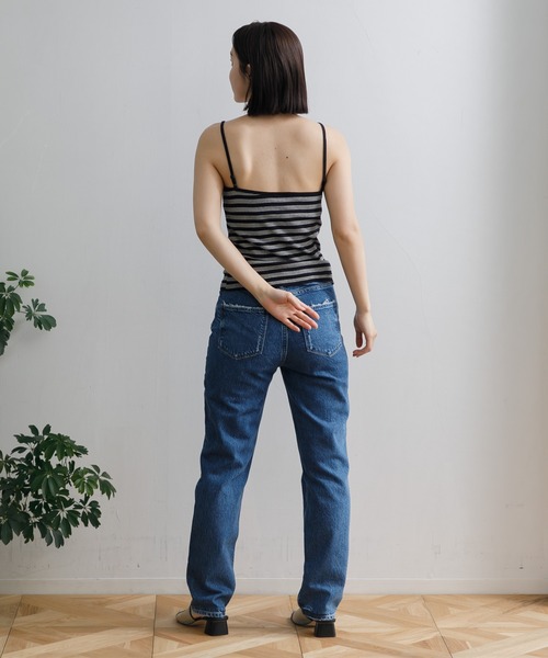 AMERICAN RAG CIE（アメリカンラグシー）の「Robert P’miller Prib Cup Cami（キャミソール・レディース・ブルー/チャコールグレー/イエロー/ネイビー・FREE）」の15枚目の写真