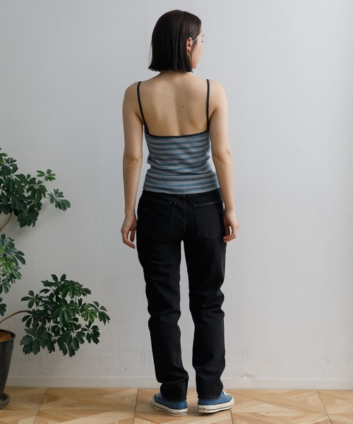 AMERICAN RAG CIE（アメリカンラグシー）の「Robert P’miller Prib Cup Cami（キャミソール・レディース・ブルー/チャコールグレー/イエロー/ネイビー・FREE）」の10枚目の写真