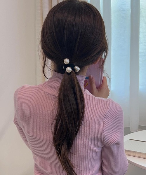 オーダーメイド♡クラゲ♡ベビーヘアクリップ　ヘアゴム クラゲのベビーヘアゴム | yukotto's STORE