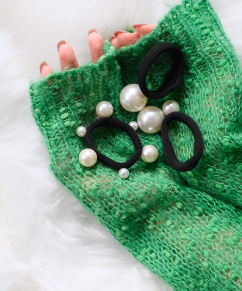 パールゴム 3種類1セット（ヘアゴム）｜crafty（クラフティー）の