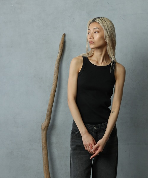 paradigm（パラダイム）の「コットン100%アメスリリブタンク（タンクトップ・レディース・ホワイト/ライトグレー/ブラック系その他・MEDIUM/SMALL）」の11枚目の写真