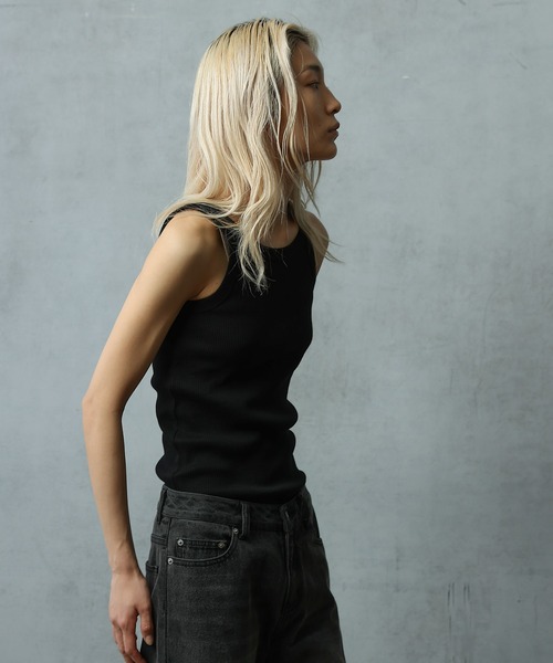 paradigm（パラダイム）の「コットン100%アメスリリブタンク（タンクトップ・レディース・ホワイト/ライトグレー/ブラック系その他・MEDIUM/SMALL）」の13枚目の写真