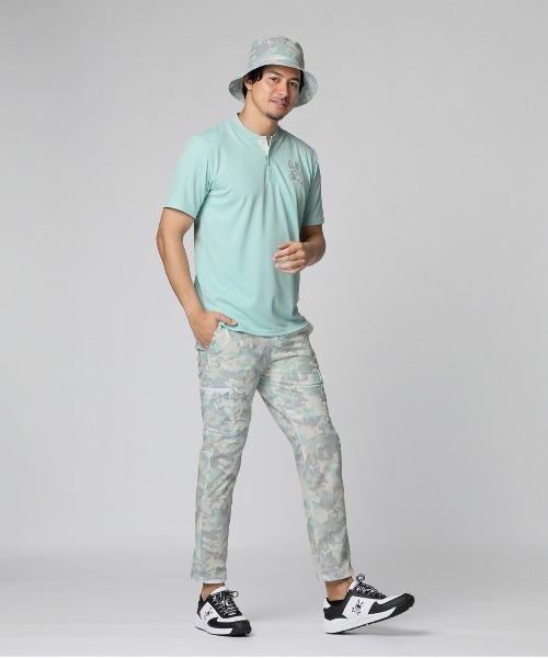 Psycho Bunny（サイコバニー）の「[GOLF]ドットエアー カモバニー総柄