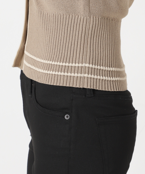 JOURNAL STANDARD（ジャーナルスタンダード）の「【KIARIS vintage＆closet×JS】ニットキャミソール（キャミソール・レディース・ライトグレー/ブラウン・FREE）」の10枚目の写真