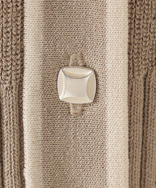 JOURNAL STANDARD（ジャーナルスタンダード）の「【KIARIS vintage＆closet×JS】ニットキャミソール（キャミソール・レディース・ライトグレー/ブラウン・FREE）」の11枚目の写真